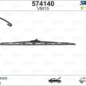 Stergator Valeo Silencio Performance 600mm
