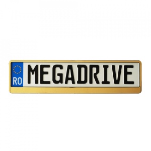 SUPORT NUMAR INMATRICULARE MEGA DRIVE GOLD 1 BUC - Img 2
