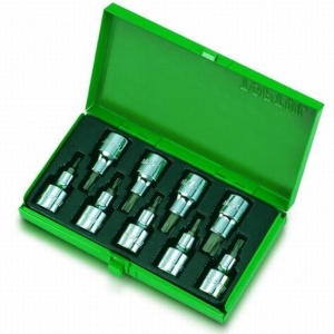 Trusa capete chei tubulare cu biti torx 1/2