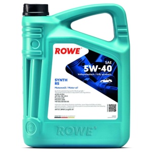 Ulei motor turisme Rowe HighTec Synt RS SAE 5W40 5L