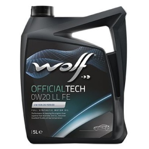 ULEI MOTOR WOLF OFFICIALTECH 0W20 LL FE 5L
