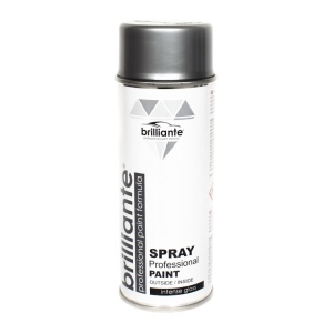 Vopsea Spray Argintiu (RAL 9006) 400ml BRILLIANTE
