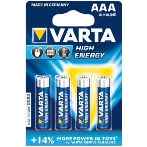 Baterie High Energy (AAA) LR03 • Set 4 buc