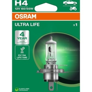 BEC 12V H4 60/55 W ULTRA LIFE BLISTER 1 BUC OSRAM - Img 5