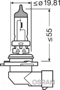 BEC 12V HB4 51 W ORIGINAL OSRAM - Img 2