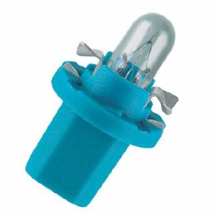 BEC BORD BX8.5D SOCLU ALBASTRU 12V 1.2W SET 10 BUC OSRAM - Img 1
