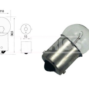 Bec Carpriss R10W 24V 10W BA15s