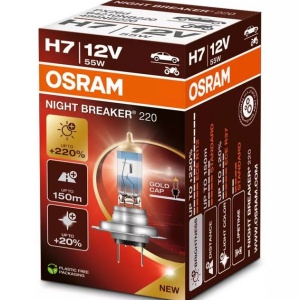 Bec Halogen Osram H7 Night Breaker 220