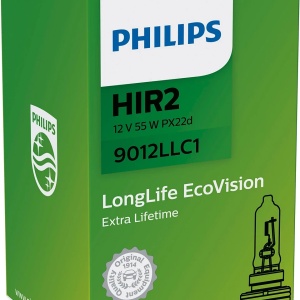 Bec Halogen Philips HIR 2 LongLife LongLife EcoVision 12V 55W PX22d