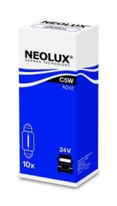 Bec Neolux C5W 24V 5W SV8.5-8