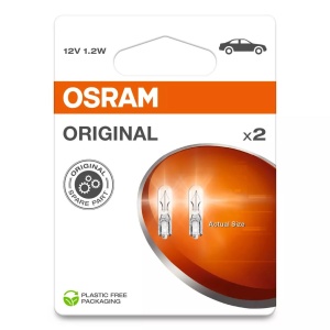 Bec Osram Original 1.2W 12V L2x4,6d