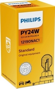 BEC SEMNALIZARE 12V PY24W HIPER VISION PHILIPS - Img 2