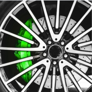 BRAKE CALIPER PAINT - Spray vopsea etriere verde 400ml K2 - Img 2