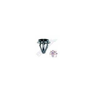CLIPS TAPITERIE PENTRU FIAT/SUZUKI 8X16.3MM - GRI SET 10 BUC - Img 2