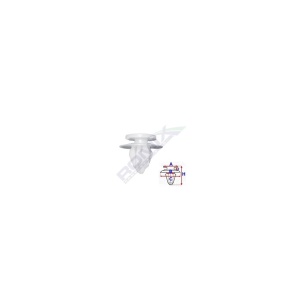 CLIPS TAPITERIE PENTRU MITSUBISHI/TOYOTA/HONDA/HYUNDAI/LEXUS 8.6X17.2MM - ALB SET 10 BUC - Img 2