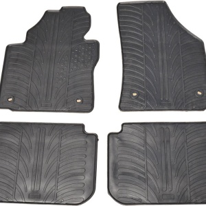 Covorase cauciuc VW Caddy 2004- cu 5 locuri Caddy Cross 2013-, Gledring , 4 buc.