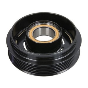 Fulie compresor AC 6pk 124mm HALLA HCC VS16N HS15 KIA HYUNDAI KOREA - Img 2
