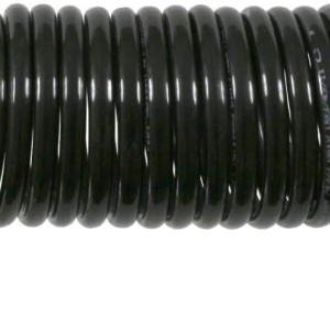 Furtun spirala Negru (M18 x 1,5 / M16 x 1,5) 4m