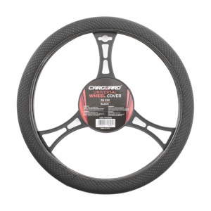 Husa Volan Auto 37-39 cm cu efect de masaj cu perle Carguard