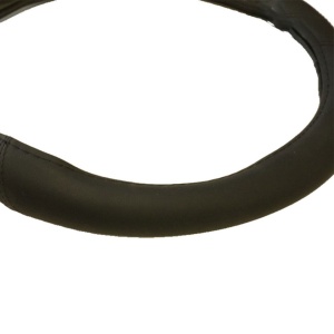 HUSA VOLAN PIELE ECOLOGICA NEGRU 37- 39 CM UMBRELLA - Img 3