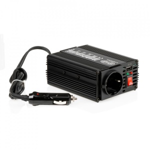 INVERTOR DE TENSIUNE HEYNER PREMIUM PRO 150-300W ALIMENTARE 12V IESIRE 230V CU USB - Img 7