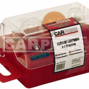 Kit rezerva becuri Carpriss H1 12V 55W P14.5s