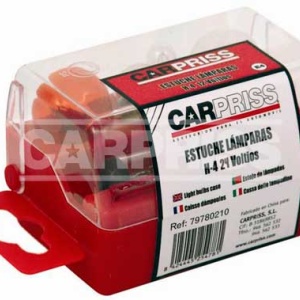Kit rezerva becuri Carpriss H4 24V 75/70W P43t