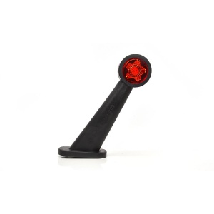 LAMPA GABARIT LED CU BRAT 875L W21.3STAR, 12V-24V, POZITIE ALB / ROSU STANGA WAS - Img 8