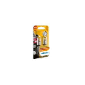 SET 2 BECURI AUXILIARE R5W BA15s 12V (blister) PHILIPS - Img 2