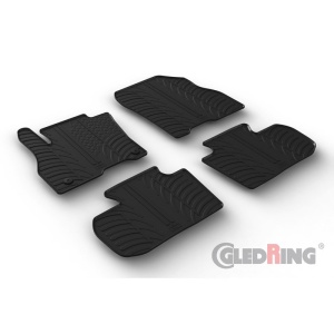 Set 4 Covorase Cauciuc dedicate NISSAN LEAF HB 2018->/rubber mats