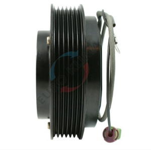Set bobina, fulie si ambreiaj compresor A/C DENSO 7SBU16C 6pk 126mm AUDI VOLKSWAGEN SKODA PORSCHE - Img 3