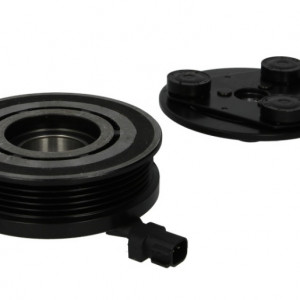 Set bobina, fulie si ambreiaj compresor A/C VISTEON VS16/VS18 5pk 117mm - VOLVO C30, S40 II, V50; FORD C-MAX, FOCUS II - Img 2