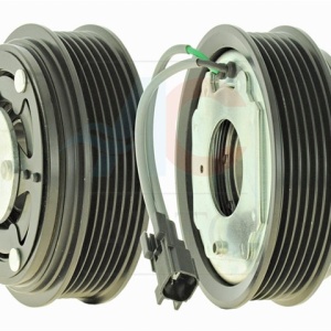 Set bobina, fulie si ambreiaj compresor AC DENSO 7SBH17C 6pk 116mm FORD FOCUS III, C-MAX II, GRAND C-MAX, TRANSIT, TOURNEO