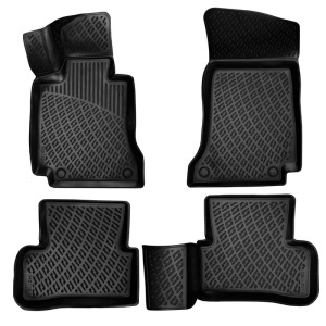 Set Covorase Auto Cauciuc UMBRELLA Dedicate MERCEDES C CLASS W205 2014-2021 - Img 2