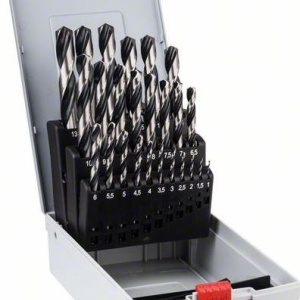 Set de 25 de burghie spirale HSS PointTeQ ProBox