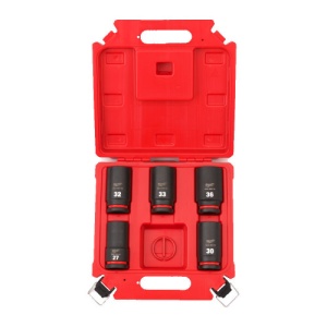Set de chei tubulare de impact lungi 3/4", 5buc