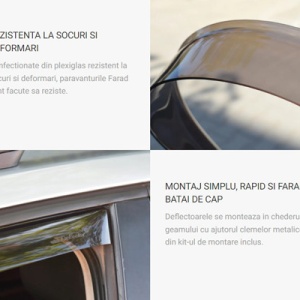 SET DEFLECTOARE AER FATA FARAD PENTRU VOLKSWAGEN POLO (6R) (2009-2017) - Img 4