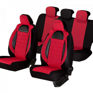SET HUSE SCAUN RACING ROSU