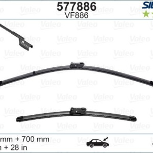 Set lamela stergator Valeo Silencio FlatBlade OE 750/700 mm