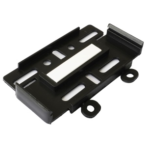 SUPORT NUMAR INMATRICULARE MEGA DRIVE FARA RAME SET 4 BUC (FATA + SPATE) NEGRU - Img 3