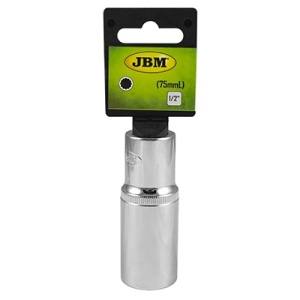 TUBULARA CROMATA BIHEXAGONALA LUNGA - XZN 1/2` 19 MM JBM