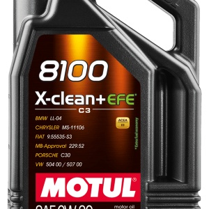 Ulei motor Motul 8100 X-CLEAN+ EFE 0W30 5L