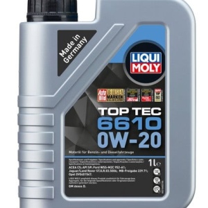 Ulei motor turisme Liqui Moly TopTec 6610 0W20 1L