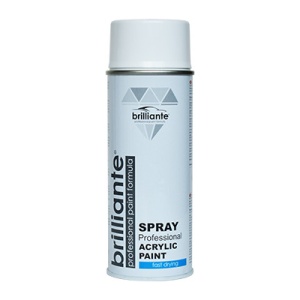 Vopsea Spray Acrilica Alb Trafic (RAL 9016) 400ml BRILLIANTE