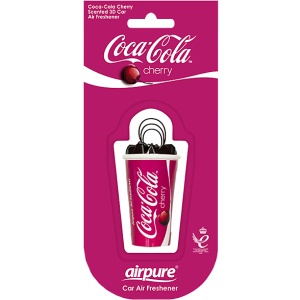 AIRPURE Odorizant pentru mașină, cană 3D, cireșe Coca Cola