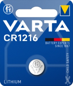 Baterie tip buton premium Varta Litiu CR1216 Blister 1 buc