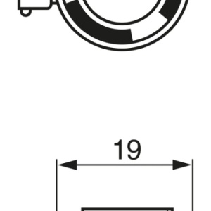 BEC H11 12V 55W PURE LIGHT (blister 1buc) BOSCH - Img 5
