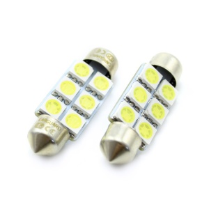 Bec led C5W 12V 1.5W - Set 2 buc