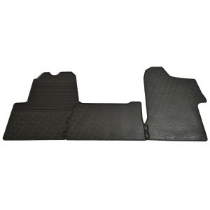 Covorase Cauciuc Renault Master Cargo, Opel Movano Cargo 05.2015-, presuri Gledring culoare Negru, 3