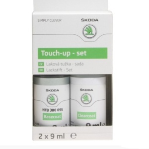 Creion vopsea pentru retusuri original Skoda 9559 / F7W / 8B8B - Verde / Arctic Green metallic